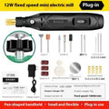 Small handheld 12W right angle electric grinder for weld seam polishing with included drill