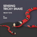 Remote control electric snake toy plastic silver ring intelligent obstacle avoidance children 4-6