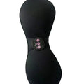 Black silicone chest stickers for electric massager bras with 3-key control