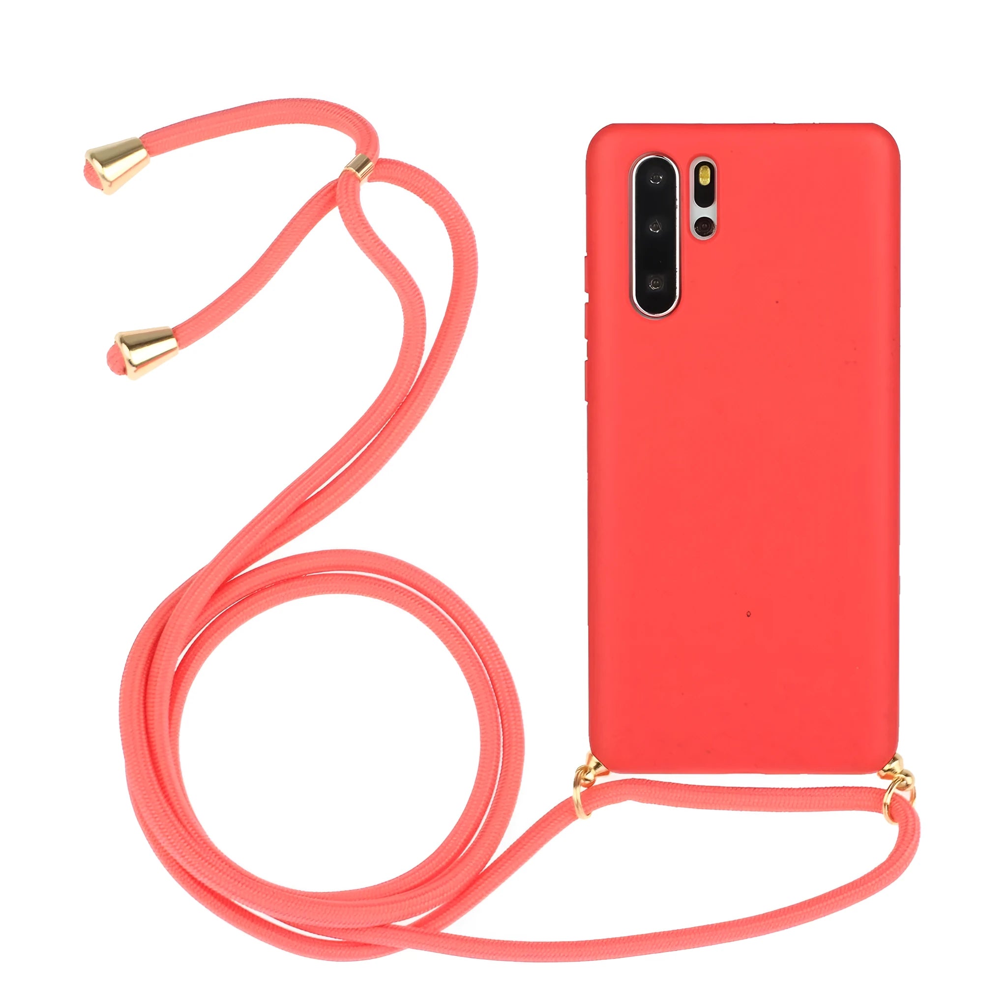 Huawei floral painted phone case with wrist strap in multiple colour options