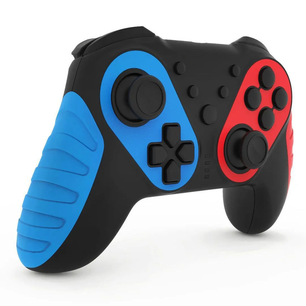 STK-7032SN wireless Bluetooth game controller with left blue right red colours for Nintendo Switch and PC