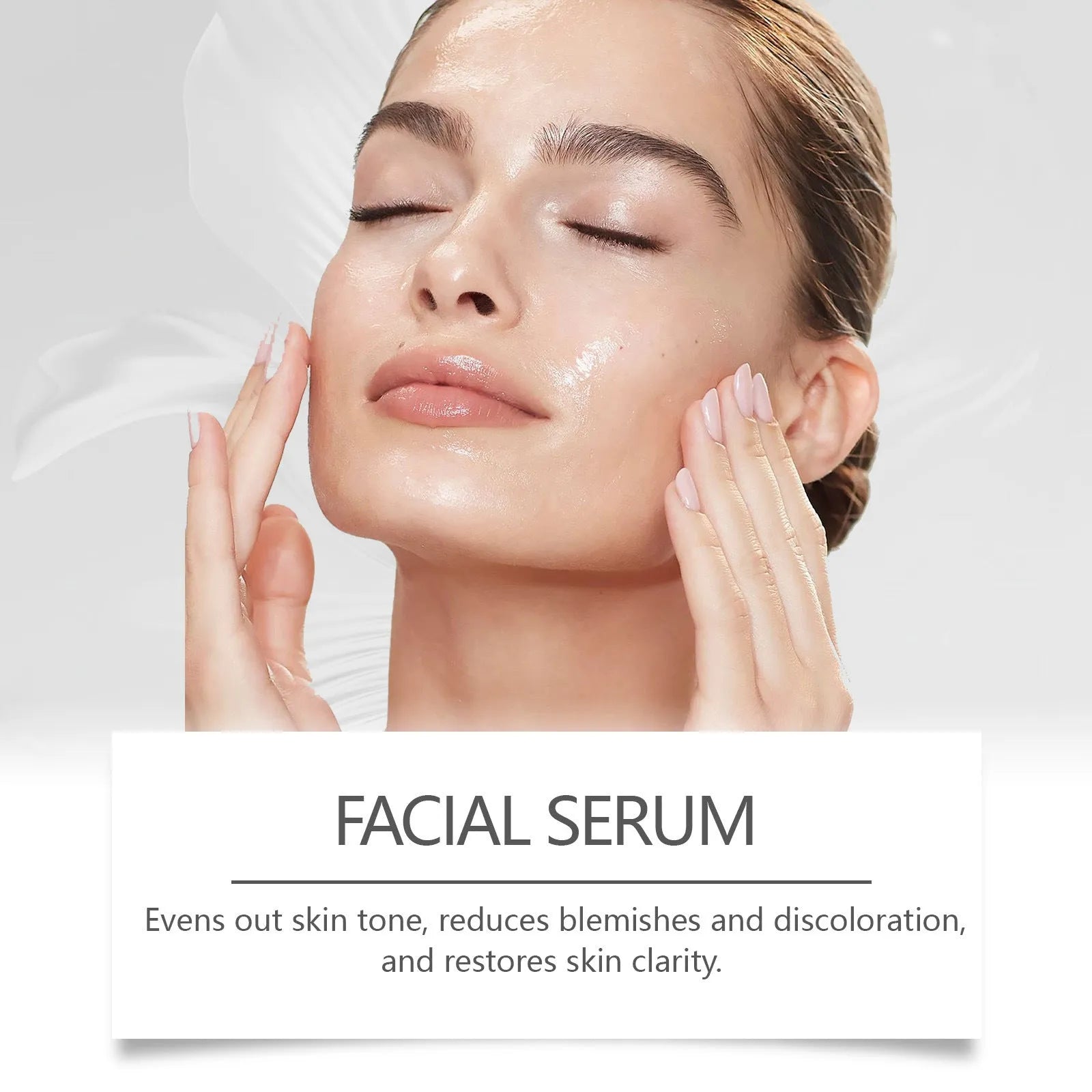 30ml facial care moisturising brightening light water essence with olive and almond oils