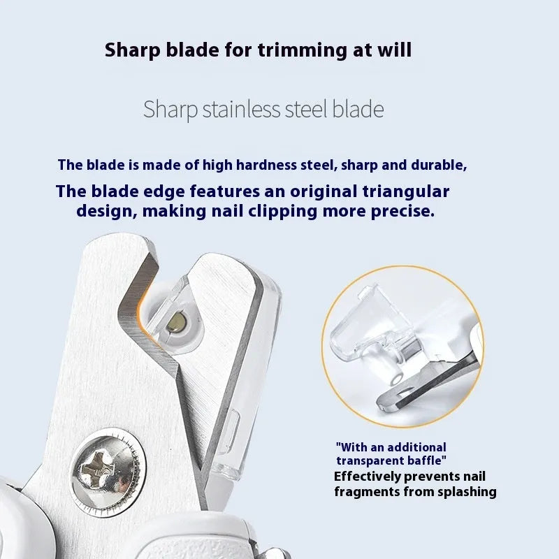 Rechargeable pet electric nail grinder in 04Style, 170g, 180 x 52 x 32mm, with armour grinder attachment
