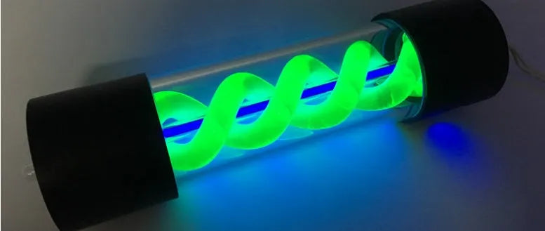 155mm water cooling reservoir tank in red, green, blue or white with clear acrylic section