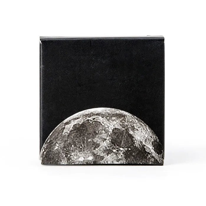 Black moon phases calendar planet stickers set with 45 pieces for hand account decoration