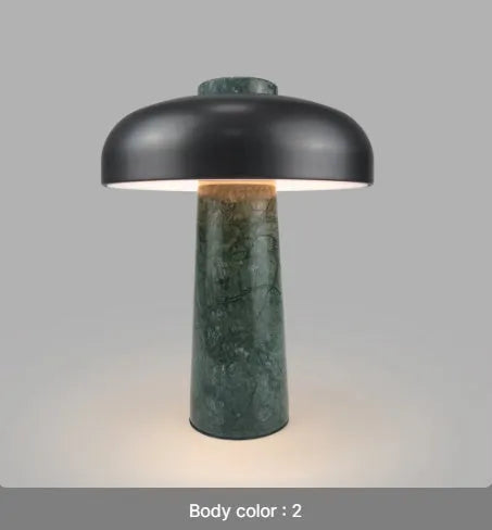 Alloy desk lamp with dimmable LED light and USB Type-C charging port