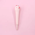 Creative cartoon vent gel pen with soft pinch body, 0.5mm tip, and 16.5cm length, available in animal designs