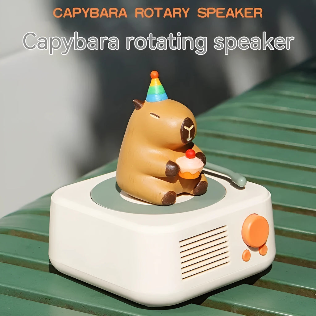 Pufferfish Cappella Round X17 Bluetooth speaker in Christmas gift box, 114 * 110 * 62mm, Bluetooth 5.3, 1000mAh.