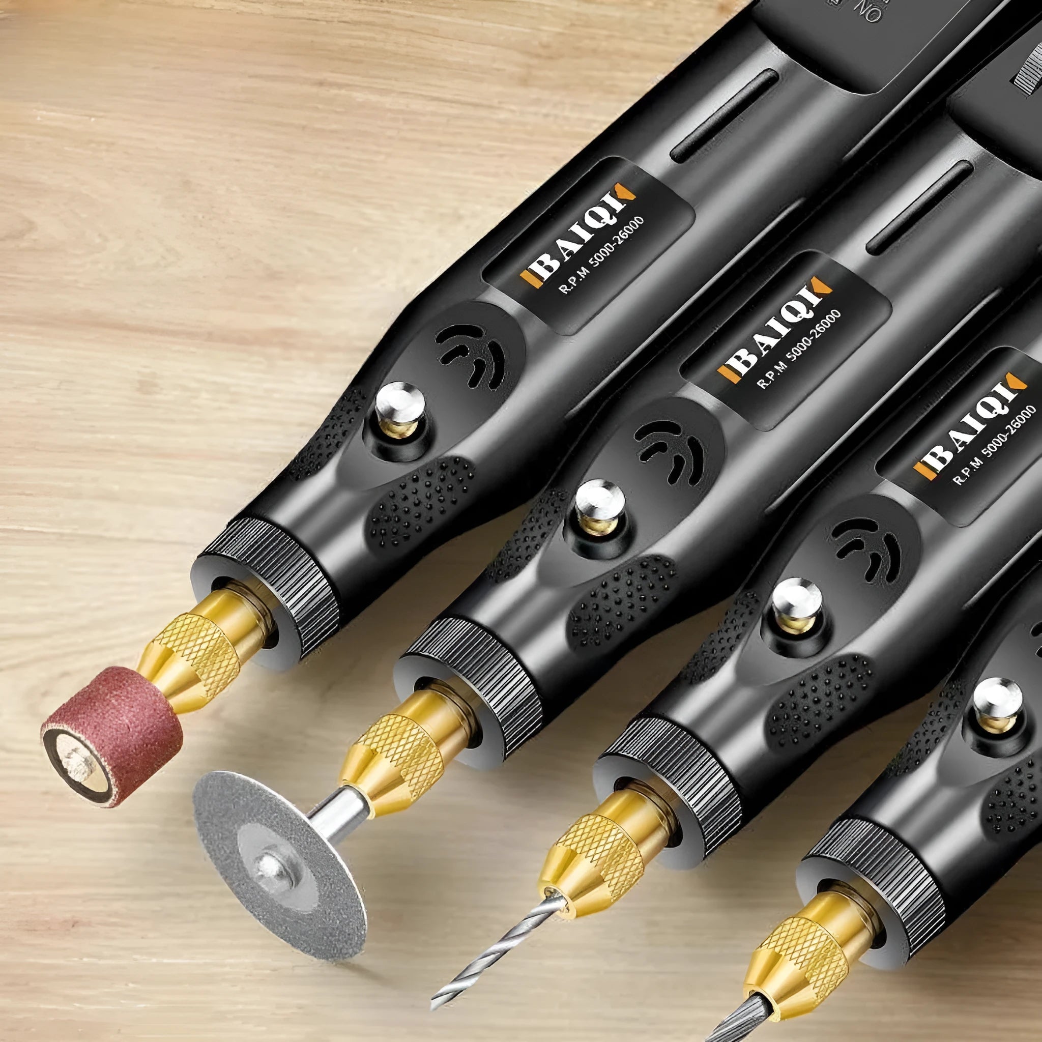 Small handheld 12W right angle electric grinder for weld seam polishing with included drill