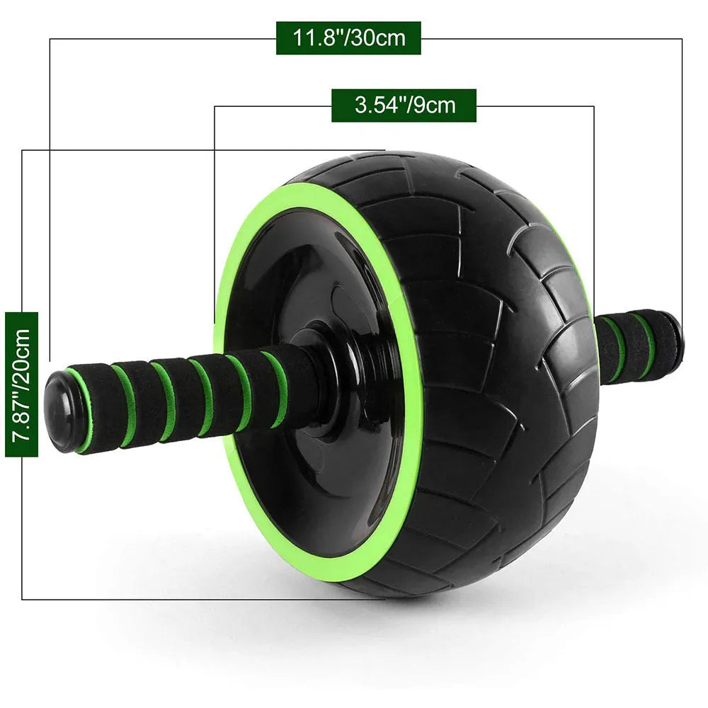 Black abdominal fitness machine, model YF-0001, 1.6 kg, for home office and outdoor core training