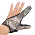 Fishing two finger gloves with microfiber palm and diving cloth back in free size