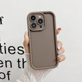 Diamond TPU phone case in solid colour for iPhone 17 series with textured back for grip