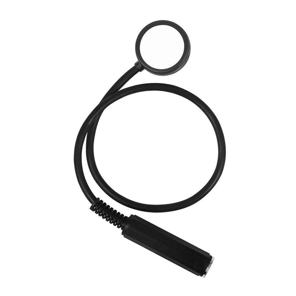 Black universal guitar pickup clip 40.7cm for folk classical wooden guitars with Velcro and buckle