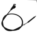 Black rubber 250 clutch cable for motorcycle, single replacement throttle pull line
