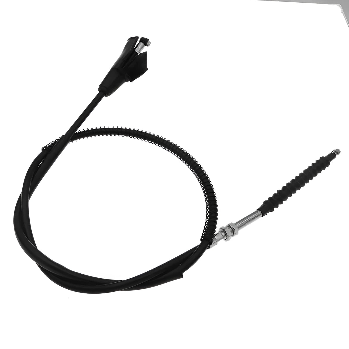 Black rubber 250 clutch cable for motorcycle, single replacement throttle pull line