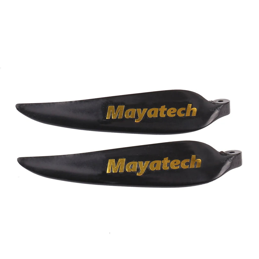 Black folding paddle with quick disassembly mechanism, measuring 12 cm by 6.5 cm.