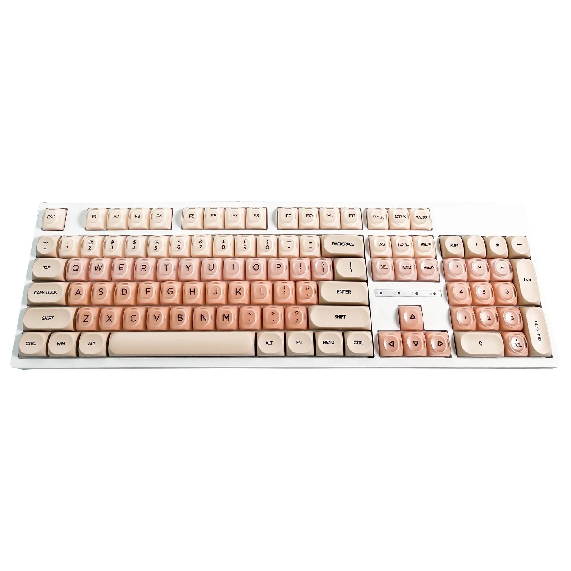 HOA small full set boxed mechanical keyboard keycaps with UV printing in four colour options