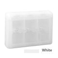 NDS 3DS 28 24-in-1 game card storage box in black measuring 12.7cm x 9cm