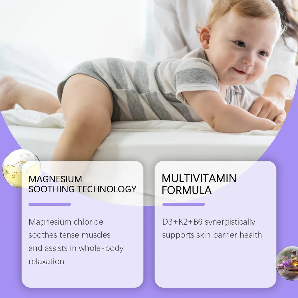 114g jar of magnesium cream for kids with vitamins D3 and K2