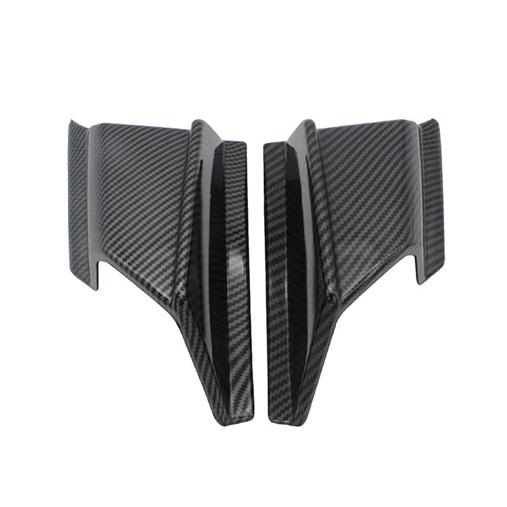 Black ABS plastic motorcycle side wing spoiler for HONDA ADV150 2019-2020 model