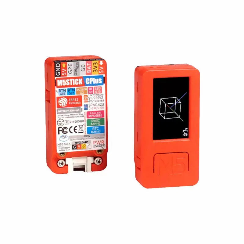 Official IoT development board with 1.14-inch colour TFT LCD screen and graphical programming interface