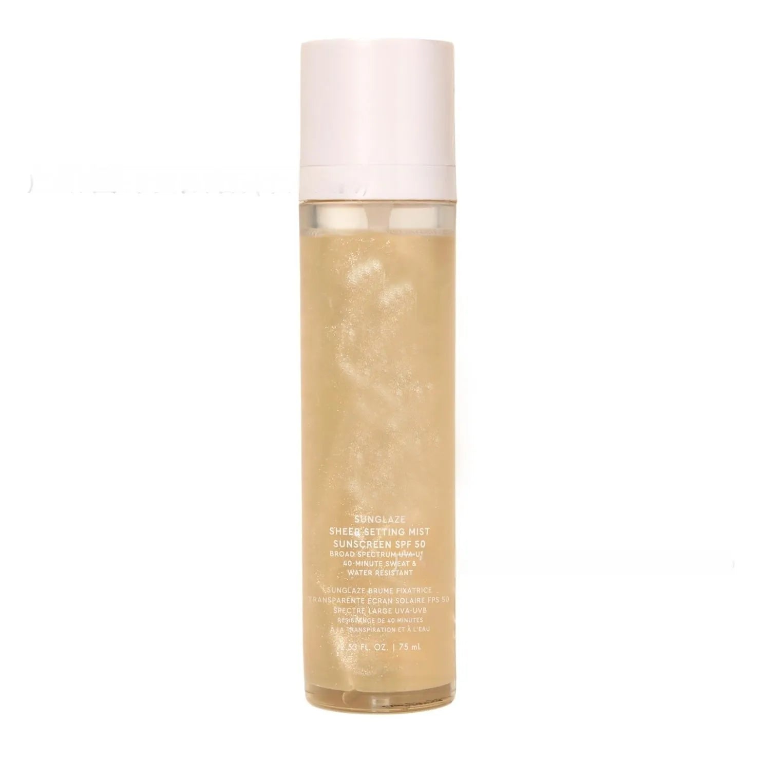 75ml makeup protective spray bottle with spray nozzle for facial hydration and refreshment