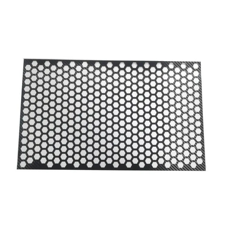 Honeycomb pattern car taillight stickers in three colour options