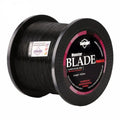 Seaknight 1000 M nylon fishing line spool in black, blue, green, or white, showing available sizes from 0.4 to 8.0.