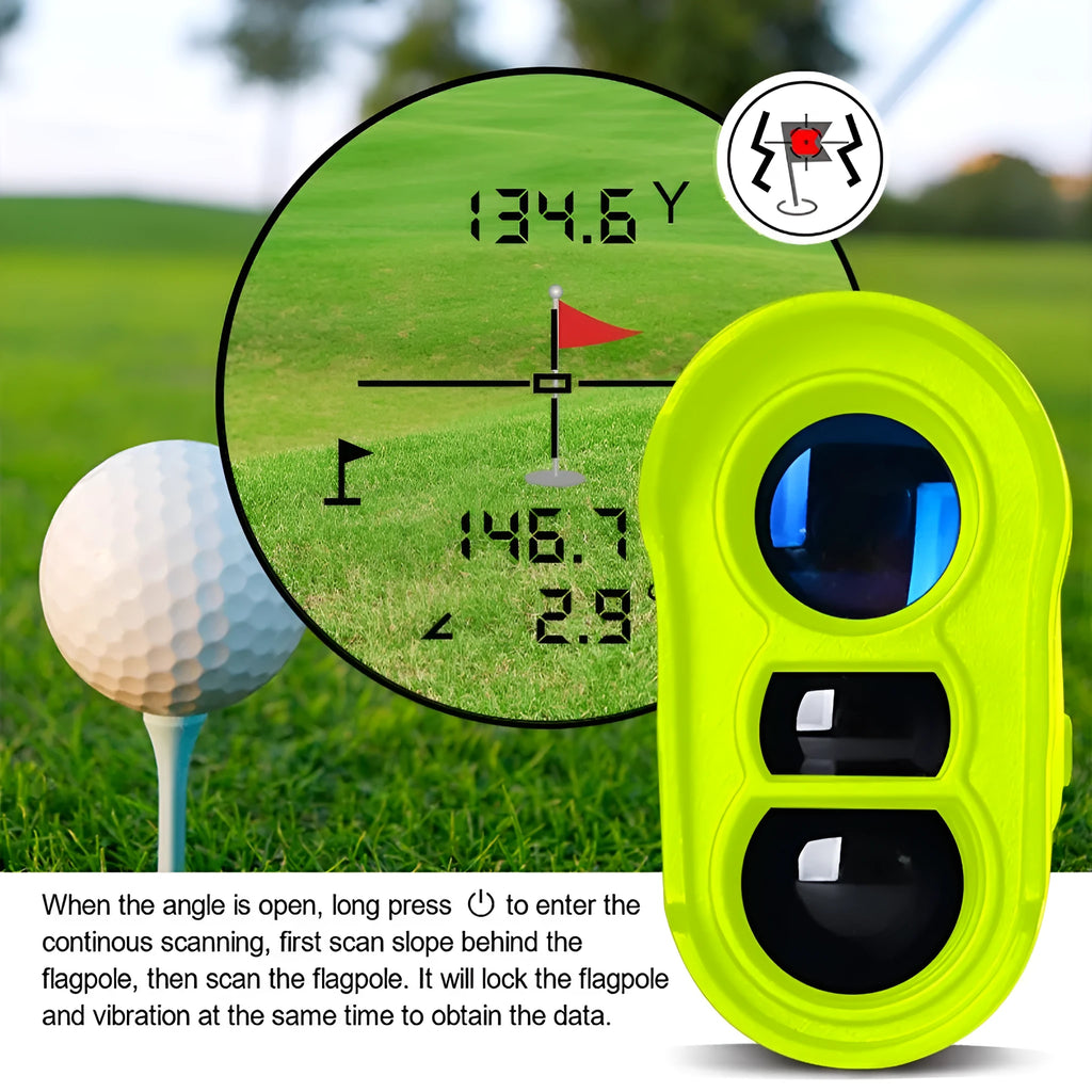 Laser rangefinder model H3D-1000M in ABS housing for outdoor distance measurement up to 1000 metres