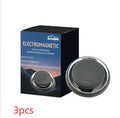 Black portable car deicing instrument for melting ice and snow on vehicle windscreens.