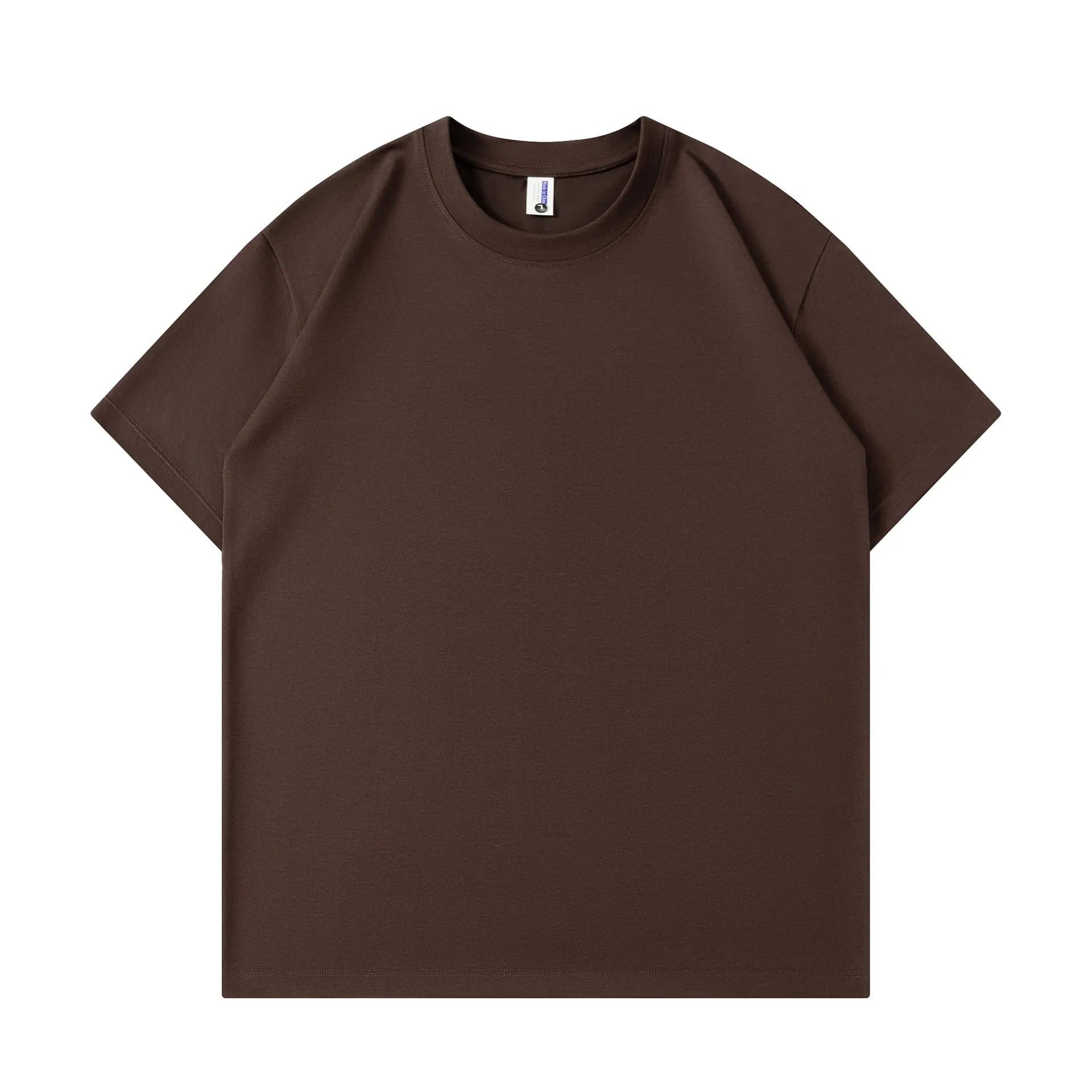 Cotton loose fit unisex t-shirt in various solid colours with short sleeves