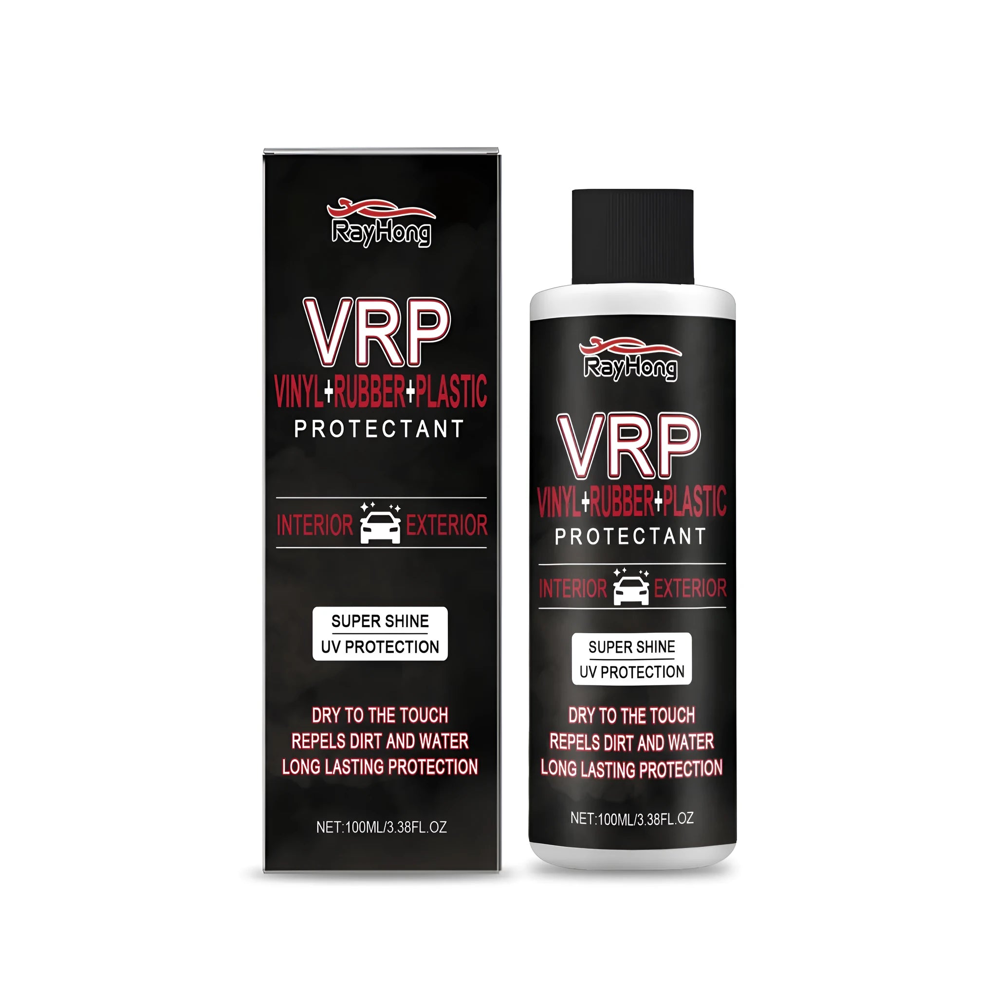 100ml bottle of automotive refurbishment agent spray for car interior cleaning