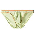 Men's ice silk butt-lift underwear in modal fabric showing colour options and contour design