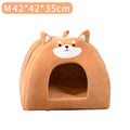 Warm cloth cat bed for autumn and winter available in S, M, L sizes