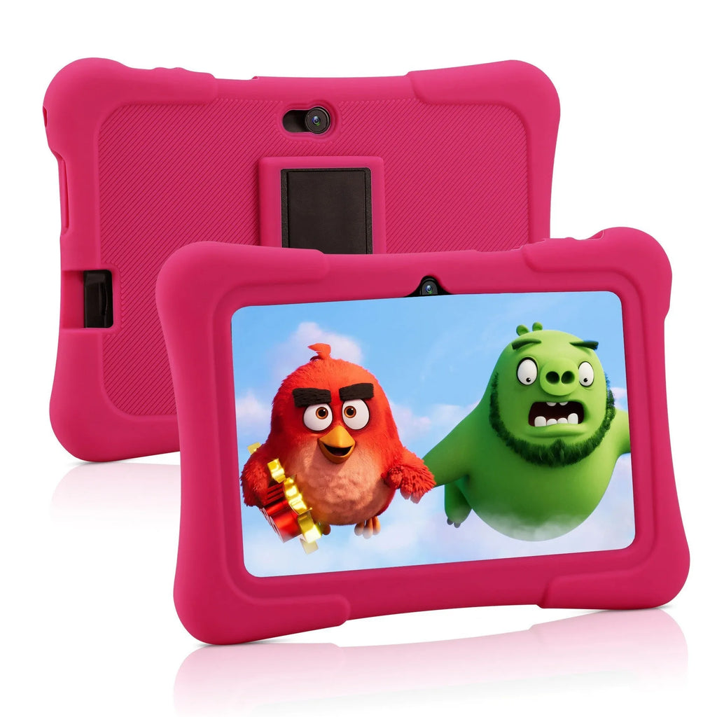 7-inch children's tablet computer with Full HD IPS screen, Bluetooth, and GPS in blue colour