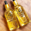 100g bottle of 24K nicotinamide hyaluronic acid and ginseng facial essence liquid for combination skin