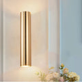 Up and down LED wall light aluminium alloy 65x300mm warm white COB 2 bead