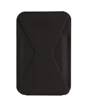 Magnetic card holder desktop lazy bracket for iPhone 12 series in Midnight Black
