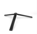 Black aluminium alloy mobile phone tripod handheld stabiliser compatible with Apple iPhone photography