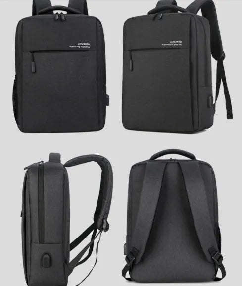 Waterproof Oxford cloth backpack laptop bag with shoulder strap, 41x31x14cm, available in multiple colours