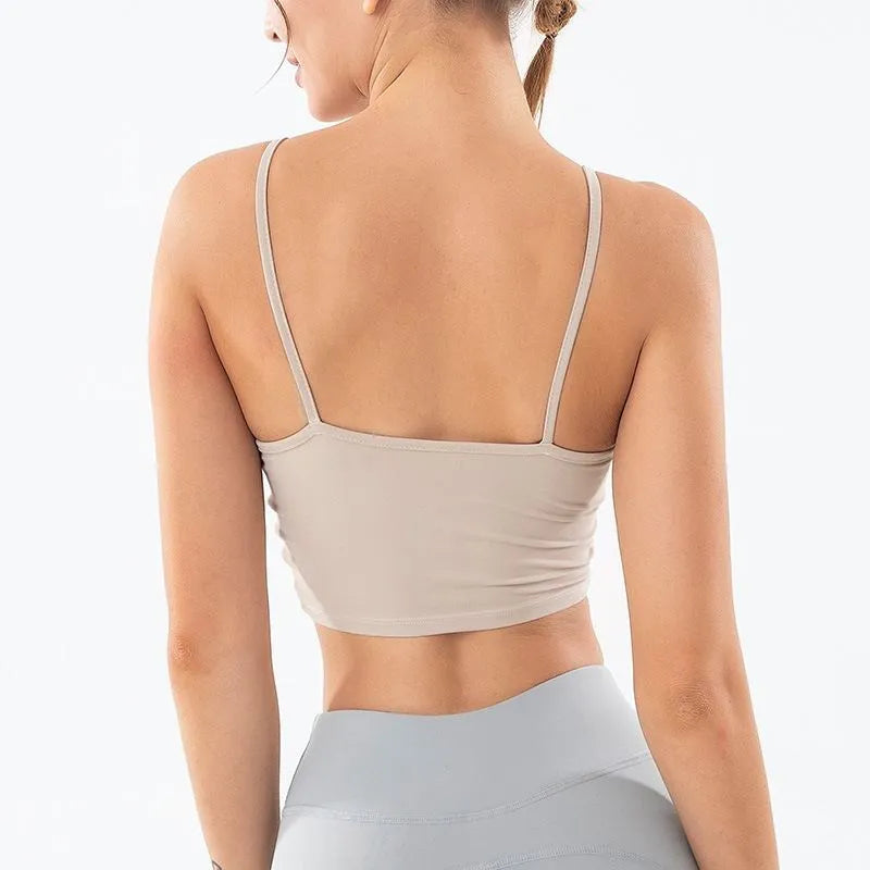 Women's running fitness yoga suit in solid grey purple, made from 86% nylon and 14% spandex