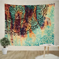 Sevenstars bohemian mandala floral tapestry print in 100% polyester for room decoration