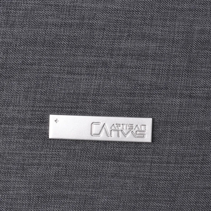High-grade polyester water-repellent computer liner bag for 15.6 inch laptop in dark grey