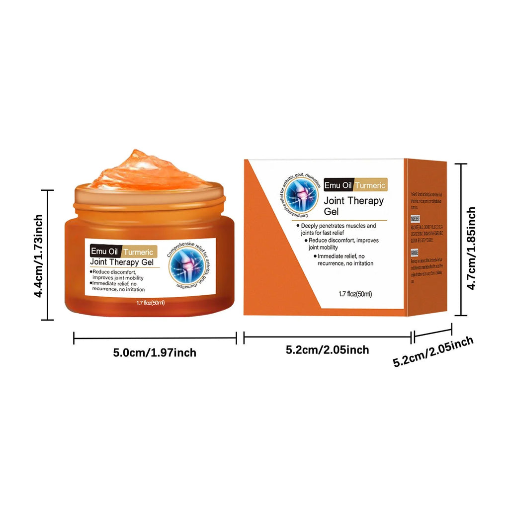 Turmeric Joint Neck Cream 50ml tube for pain relief and moisturising, suitable for women and men