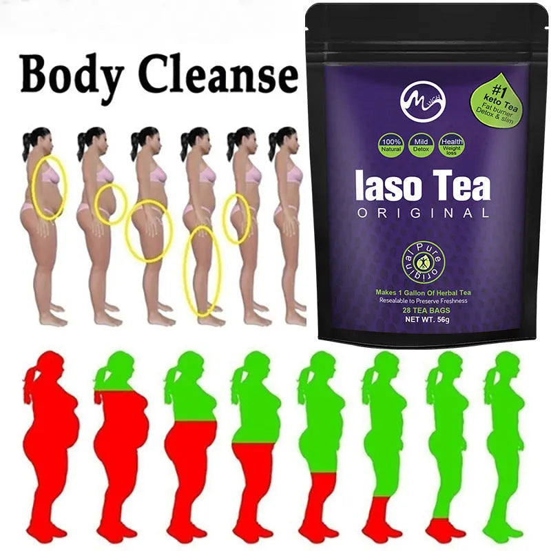 A single bag of sugar-free instant slimming tea featuring cold soaking technology.