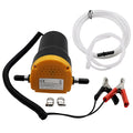 12V 24V DC oil pump transfer pump with red and black wires compact 128x85x81mm for engine oil extraction