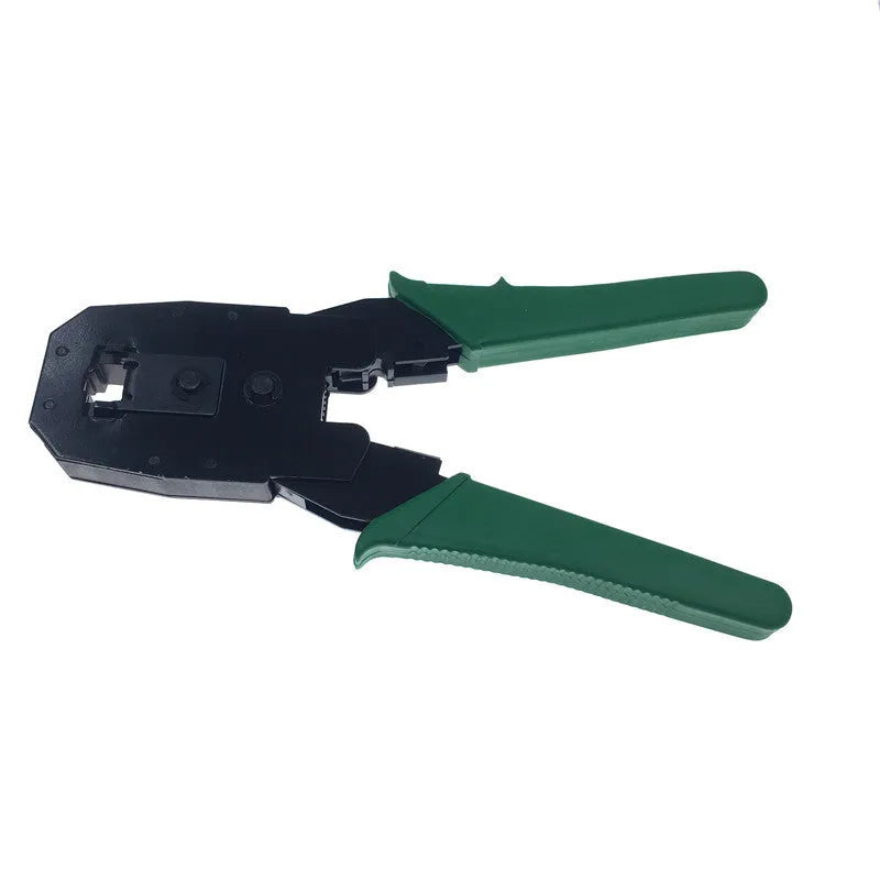 Network tool stripping pliers with rubber handle and tool steel clamp head for 6mm stripping diameter