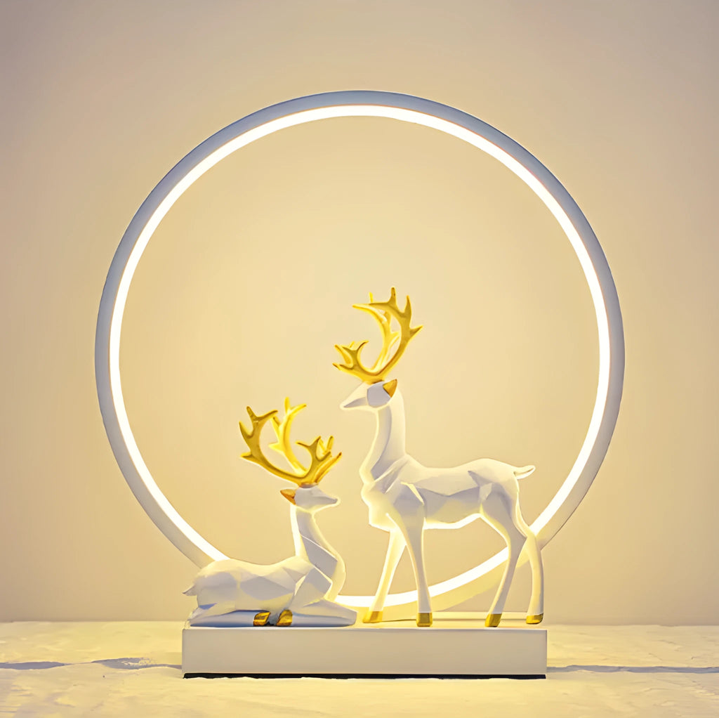 Modern bride dowry wedding night light table lamp with remote control on bedside table