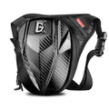 Devil Race Motorcycle Leg Bag 4L black polyester Oxford PC shell thigh pack