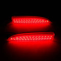 LED flashing rear bumper light for Mazda with 5630 lamp bead dual mode driving and brake light 2pcs set